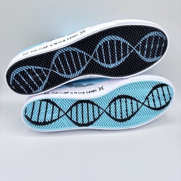 Nike Zoom Stefan Janoski SB 'Doernbecher' White Baby Blue DR6258-100 Mens 9.5 - Picture 2 of 5